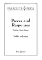 Preces and Responses Unison choral sheet music cover